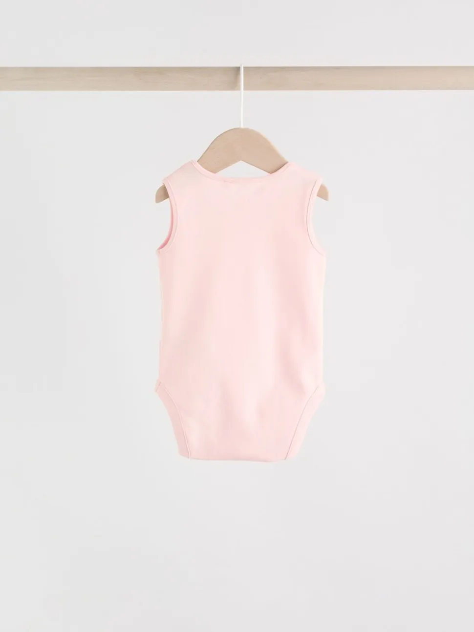 Roze/wit - Essentieel Vest Baby Bodysuits