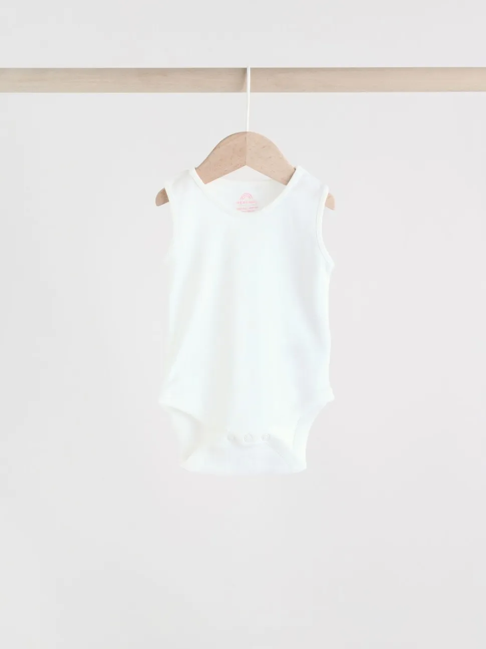 Roze/wit - Essentieel Vest Baby Bodysuits