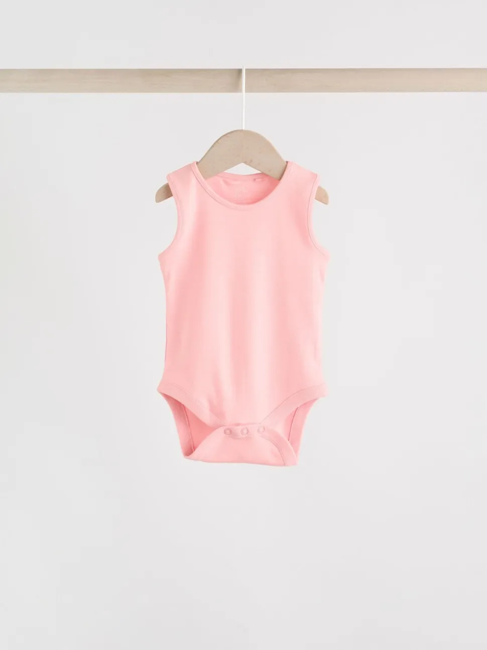 Roze/wit - Essentieel Vest Baby Bodysuits