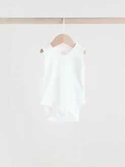 Roze/wit - Essentieel Vest Baby Bodysuits
