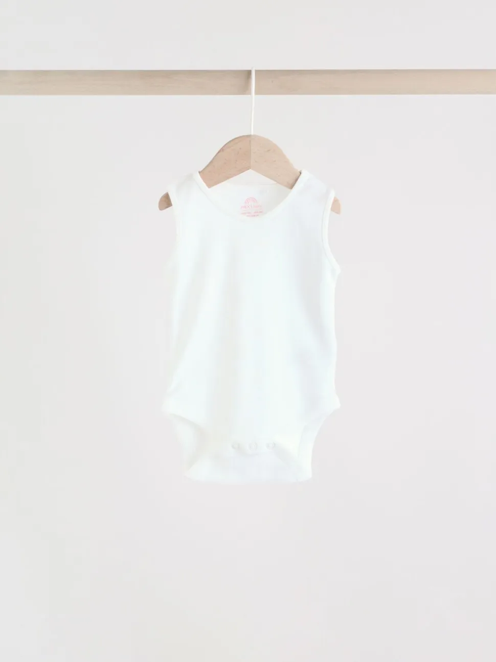 Roze/wit - Essentieel Vest Baby Bodysuits