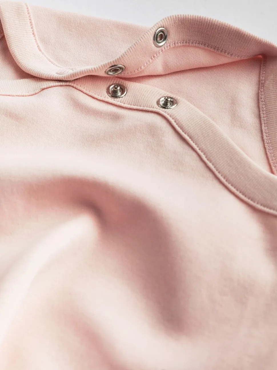 Roze/wit - Essentiële babyrompertjes met korte mouwen