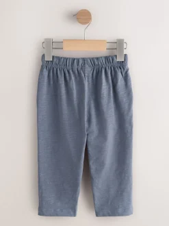 Rust Stripe Tan Brown And Grey - Stripe Joggers 3 Pack (3mths-7yrs)
