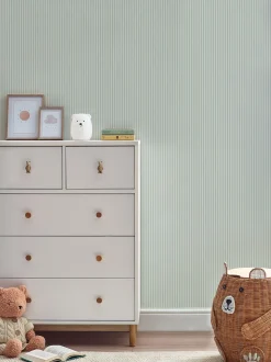 Rustig gestreept behang 10m