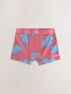 Safaridieren - Set van 5 boxershorts met zachte tailleband (1,5-16 jr)