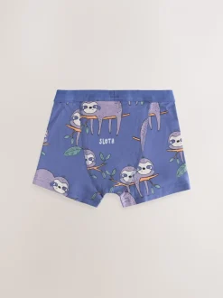 Safaridieren - Set van 5 boxershorts met zachte tailleband (1,5-16 jr)