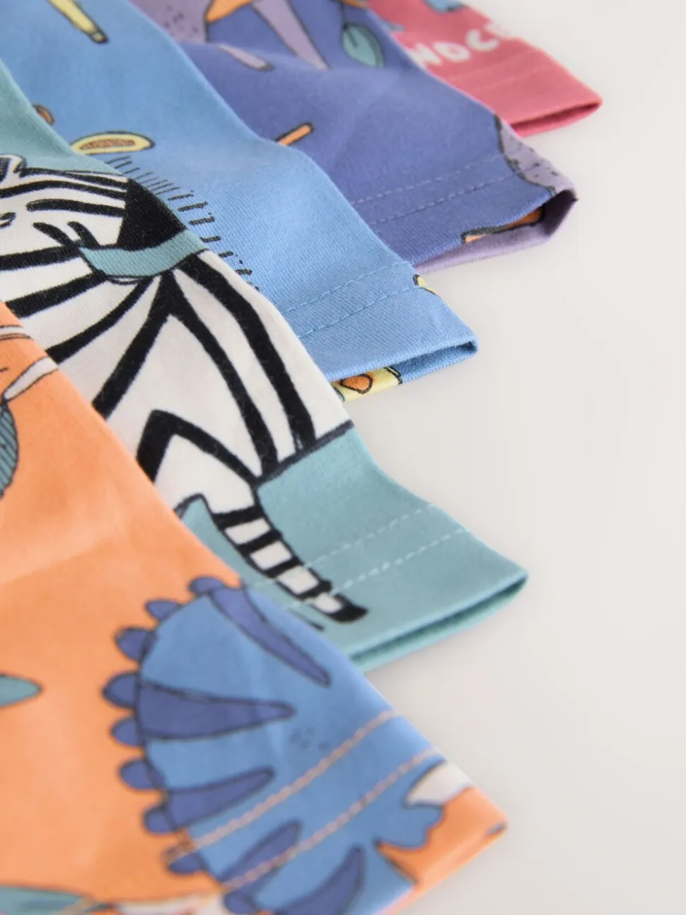 Safaridieren - Set van 5 boxershorts met zachte tailleband (1,5-16 jr)