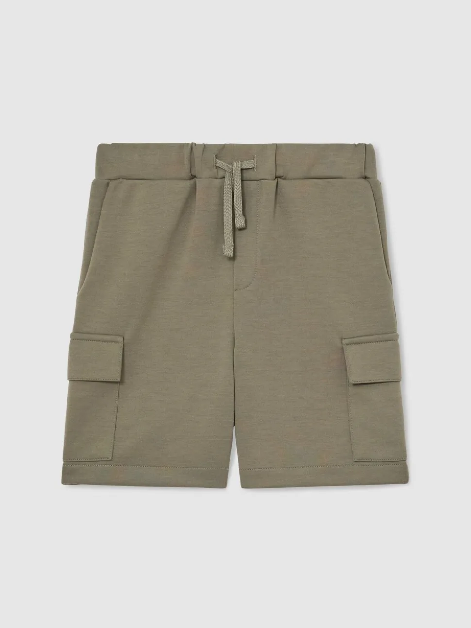 Salie - Reiss Oliver premium cargoshorts van interlock-jersey