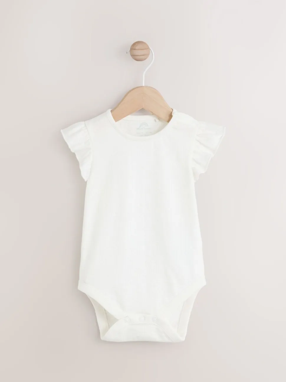Saliegroen geborduurd bloemenmotief - Korte mouwen 100% katoenen rompertje en bretelbroek voor baby's set (0 mnd - 2 jr)