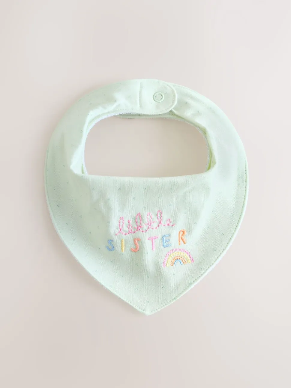 Saliegroene zus - 2 Babyslabbetjes Family