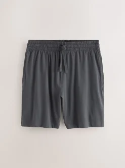 Saliegroen/leisteengrijs - Korte jersey pyjama's verpakking van 2