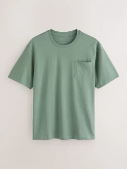Saliegroen/leisteengrijs - Korte jersey pyjama's verpakking van 2