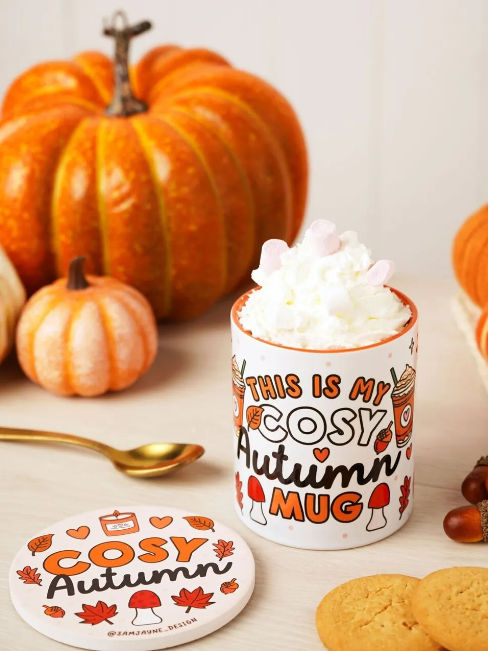 Sam Jayne This Is My Cosy Autumn Mug