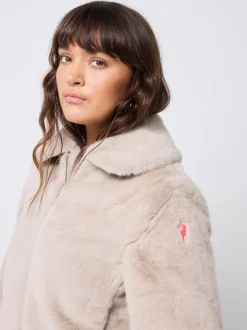 SCAMP & DUDE Faux Fur Jacket