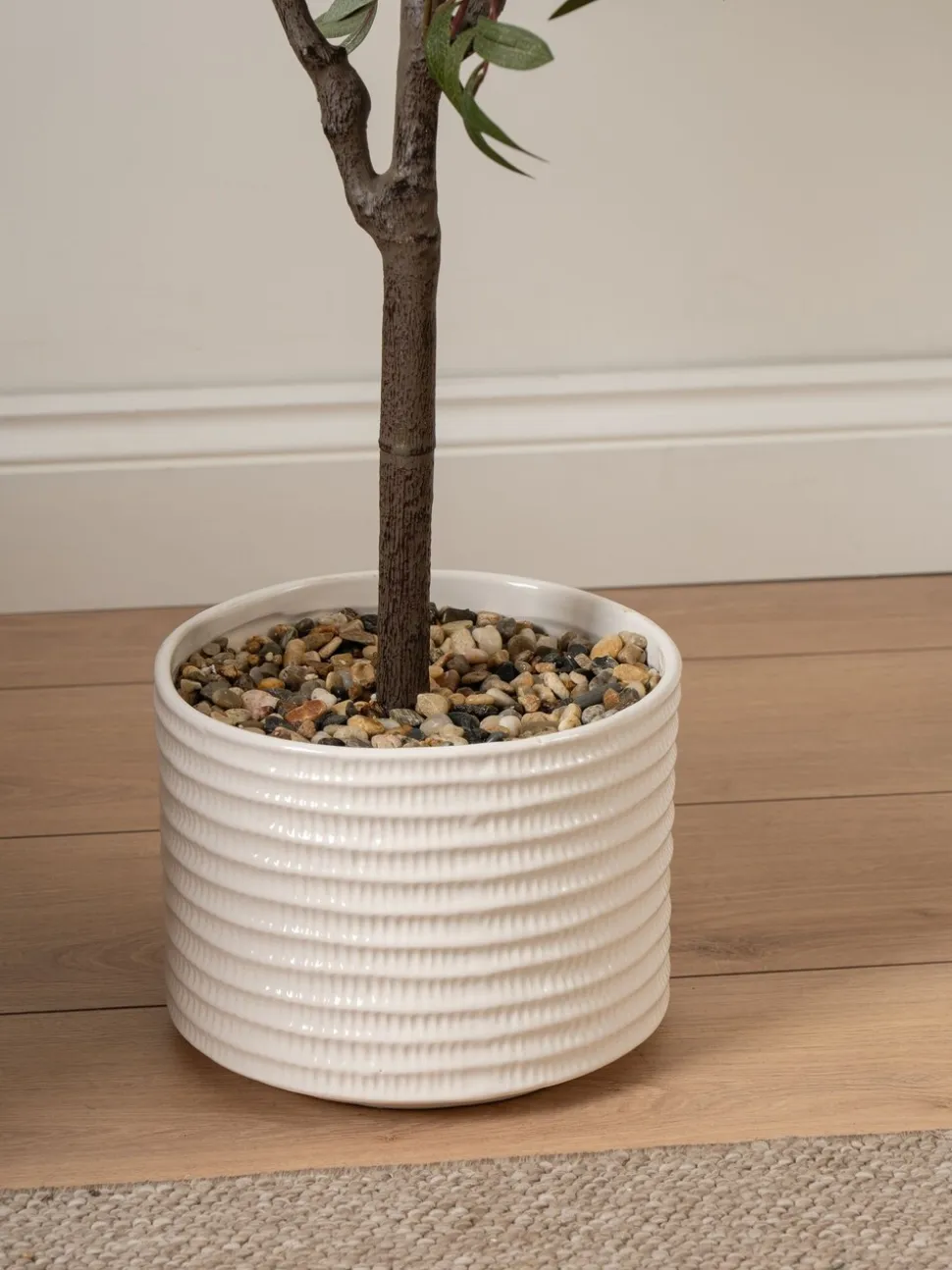Scottish Everlastings Ltd Artificial Olive Tree in Ceramic Pot