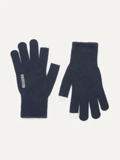 Sealskinz Blue Hanworth Solo Merino Gloves