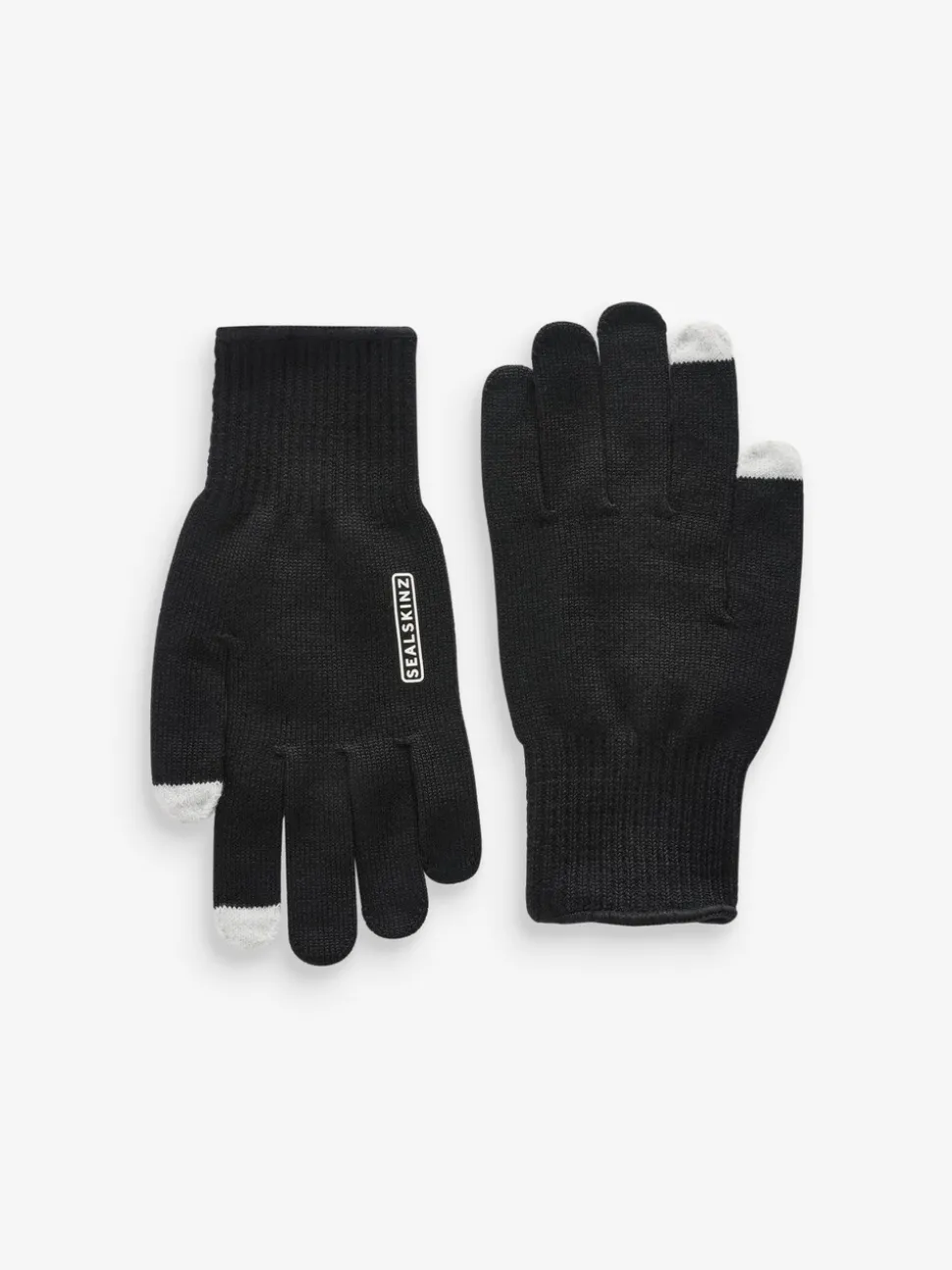 Sealskinz Hanworth Solo Merino Black Gloves
