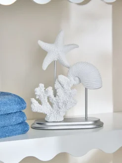 Seashell Stand Bathroom Ornament
