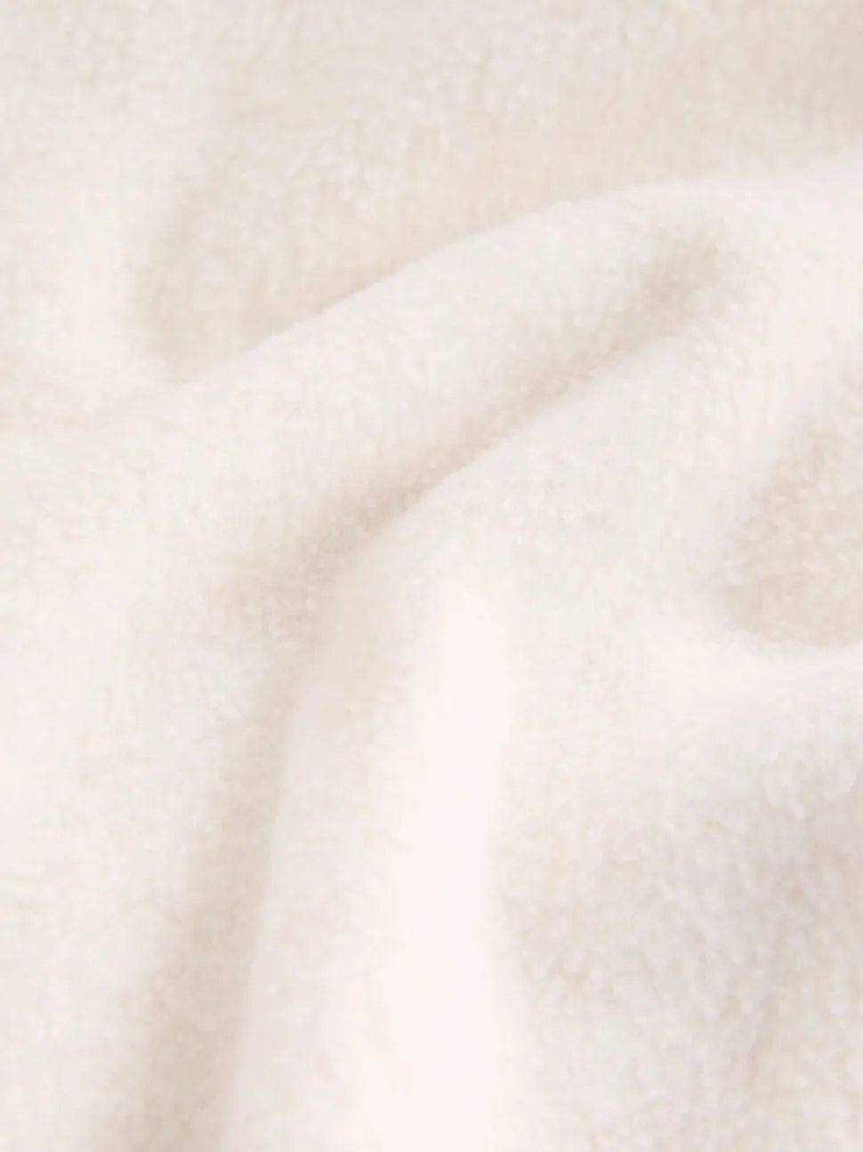 self. Polar fleece met volledige rits