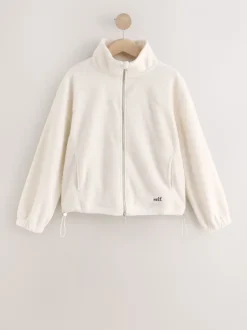 self. Polar fleece met volledige rits