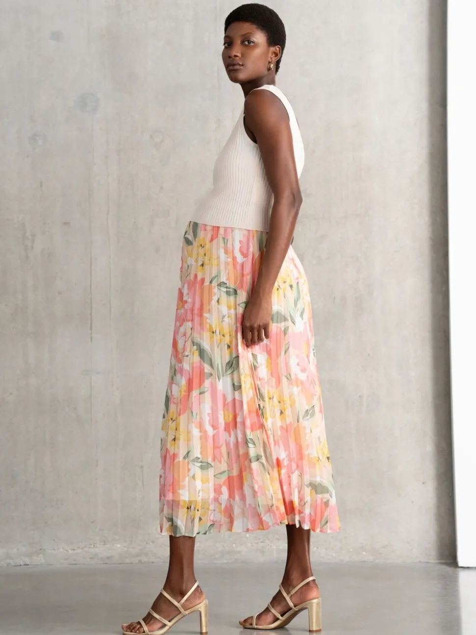 Seraphine Maternity Cream Dress with Topper