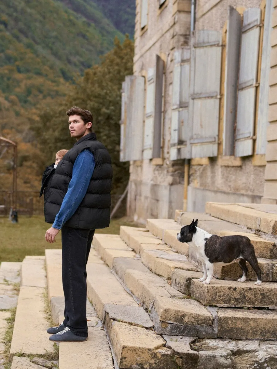 Seraphine Mens Babywearing Gilet