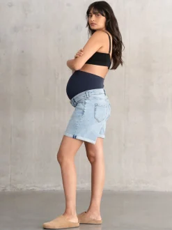 Seraphine Zwangerschapsbroek Blauw Denim