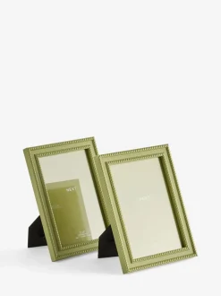 Set of 2 Bobbin Photo Frames