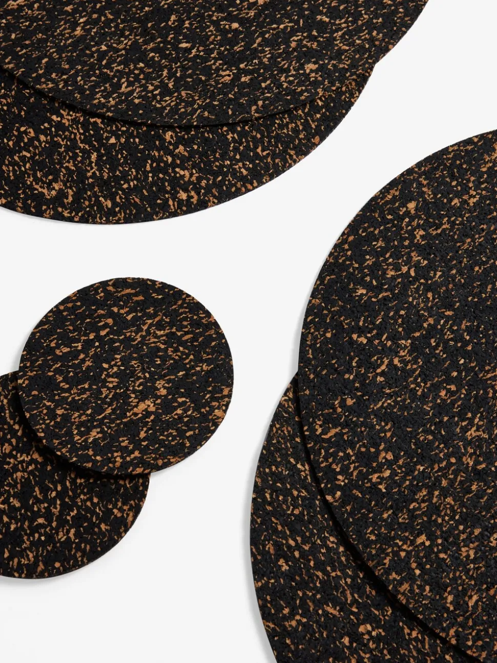 Set of 4 Cork Placemats and Coasters