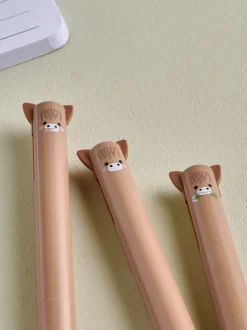 Set of 3 Hamish the Highland Cow Pens