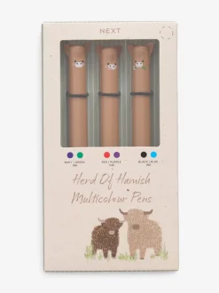 Set of 3 Hamish the Highland Cow Pens