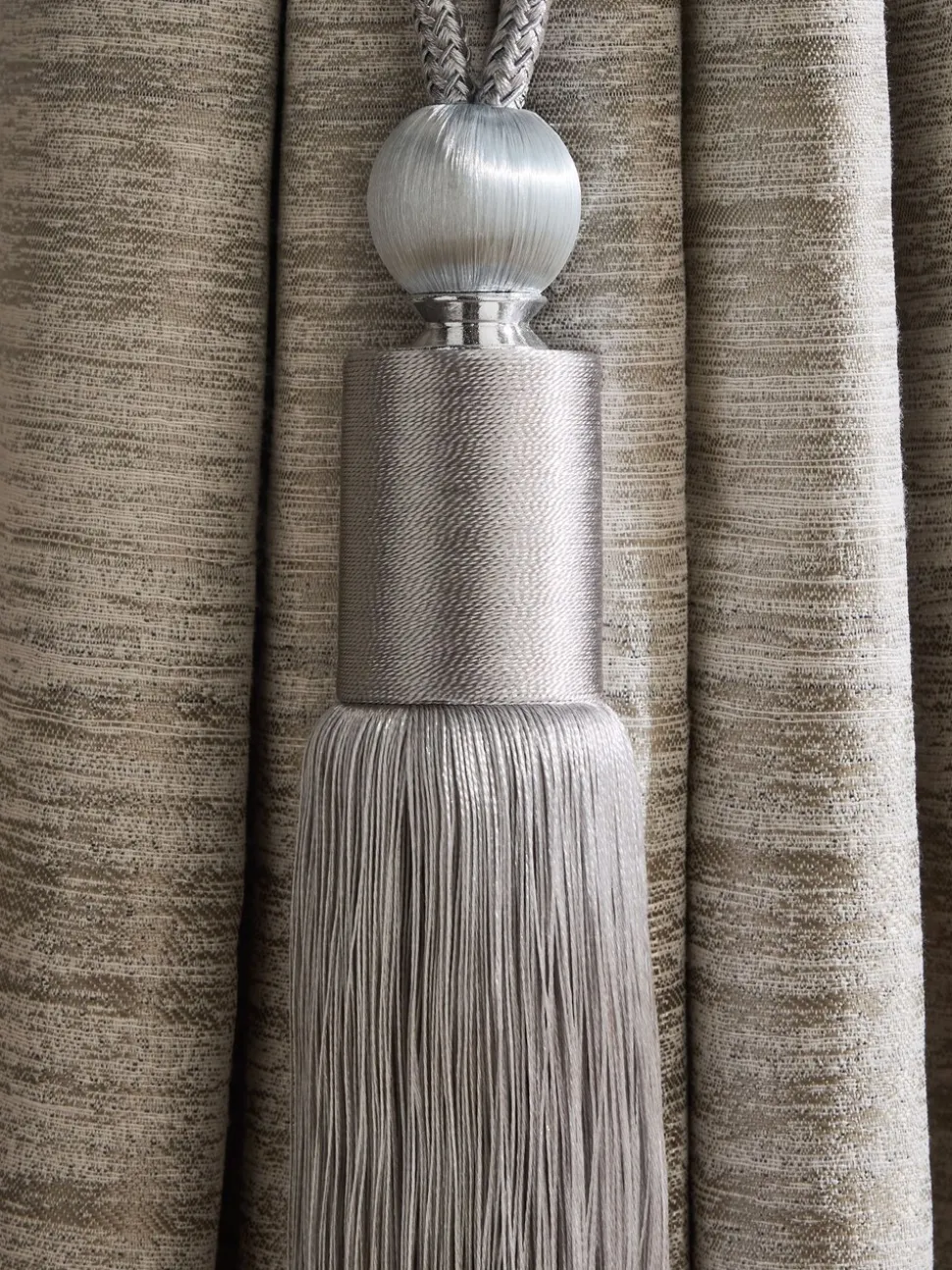 Set of 2 Large Tassel Curtain Tie Backs