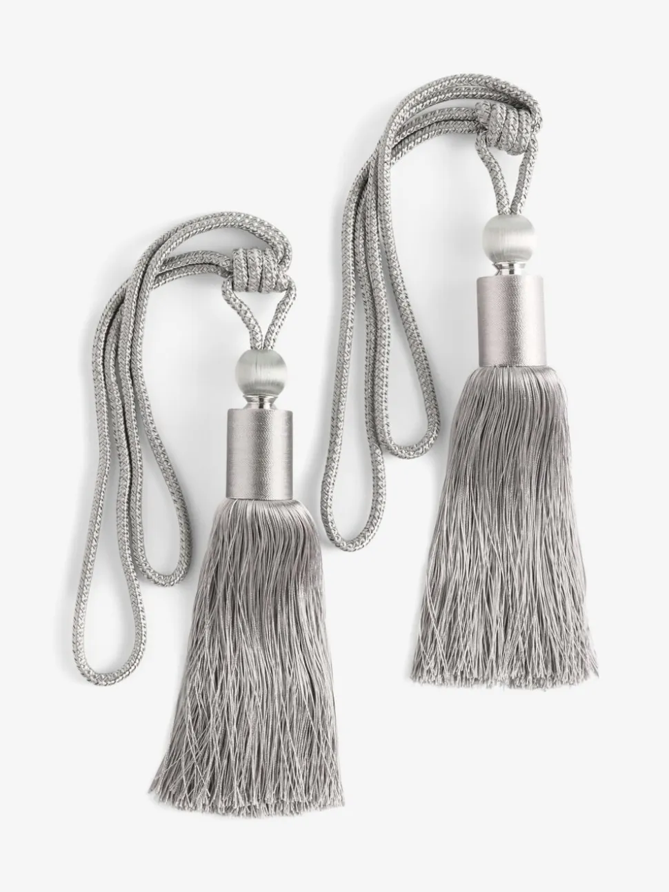 Set of 2 Large Tassel Curtain Tie Backs