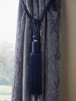 Set of 2 Large Tassel Curtain Tie Backs