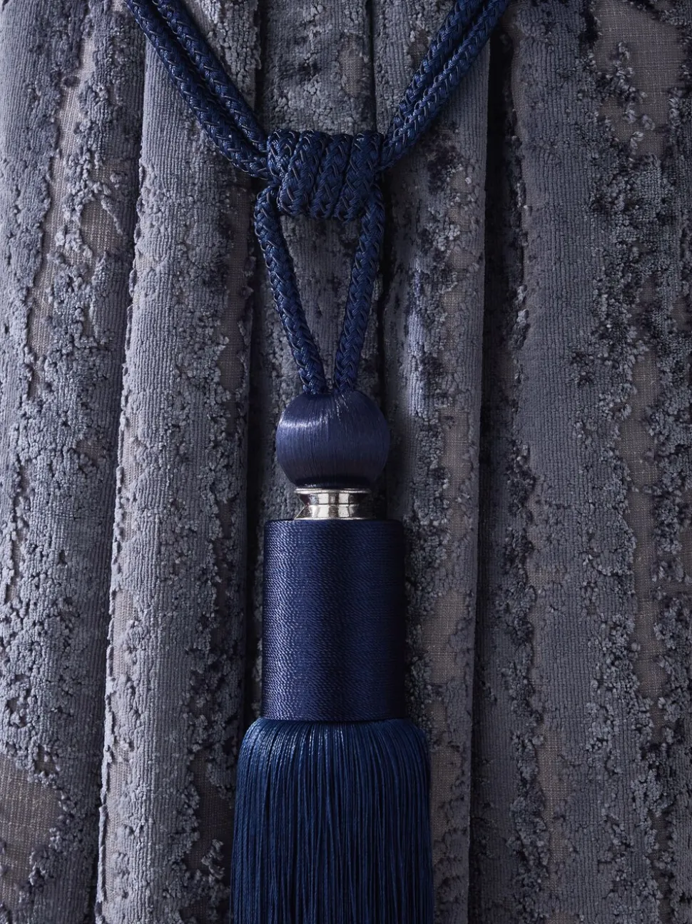 Set of 2 Large Tassel Curtain Tie Backs