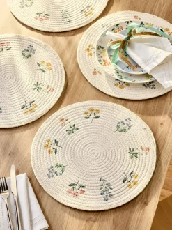 Set of 4 Maisie Floral Placemats