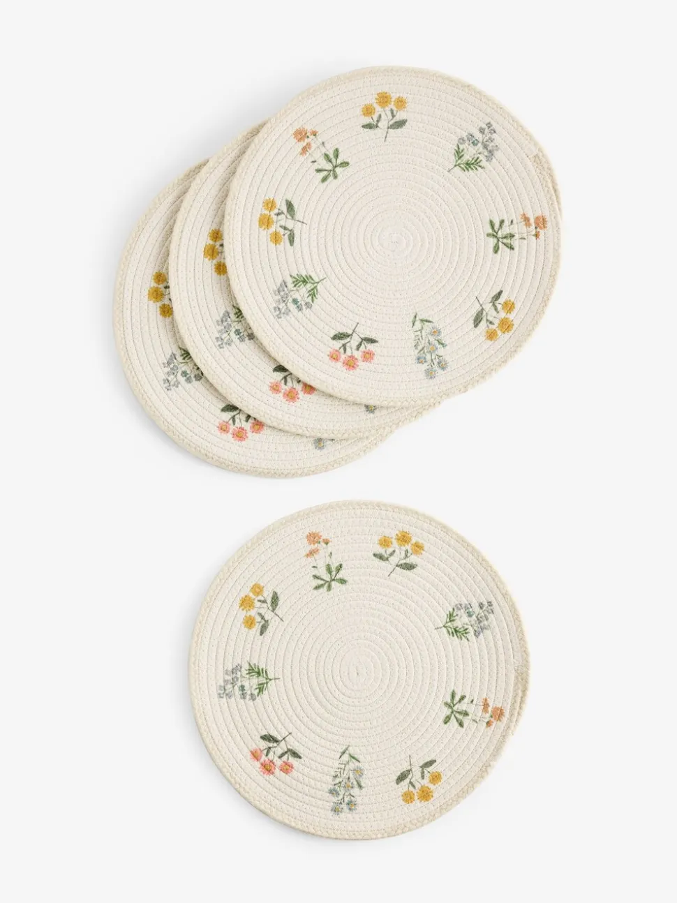 Set of 4 Maisie Floral Placemats
