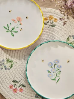 Set of 2 Maisie Floral Print Side Plates