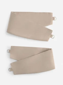 Set of 2 Matte Velvet Curtain Tie Backs