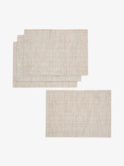 Set van 5 afneembare placemats en lopers