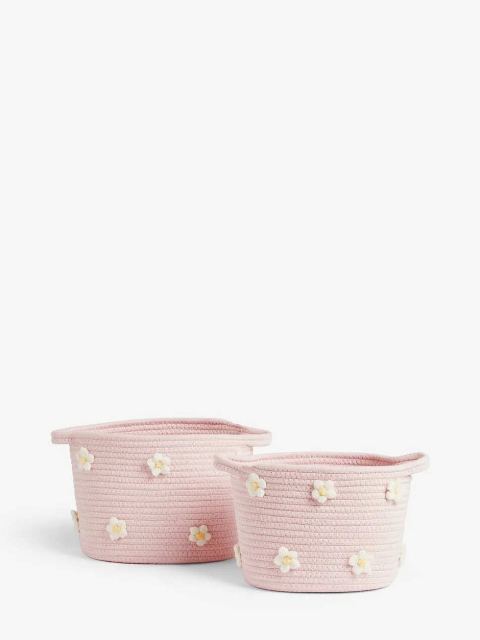 Set van 2 Daisy opbergmanden