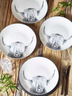 Set van 4 hamish dinerborden