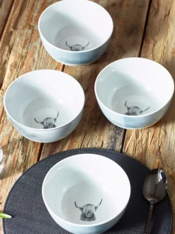 Set van 4 hamish kommen