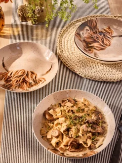 Set van 4 Hamish the Highland Cow pastaschalen