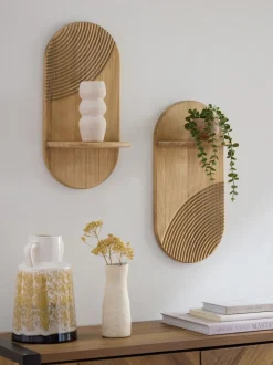 Set van 2 Houten Global Pill planken