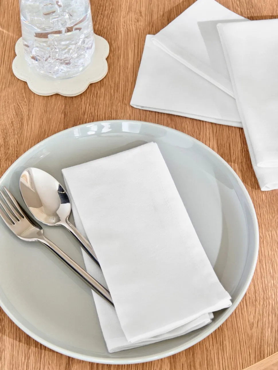 Set van 4 katoenen servetten