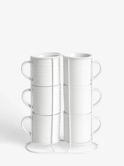 Set van 6 Malvern stapelbekers