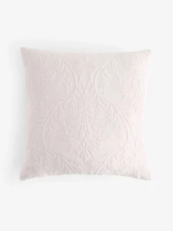 Shabby Chic by Rachel Ashwell® Textured Floral Matelasse Cushion