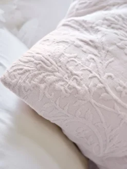 Shabby Chic by Rachel Ashwell® Textured Floral Matelasse Cushion