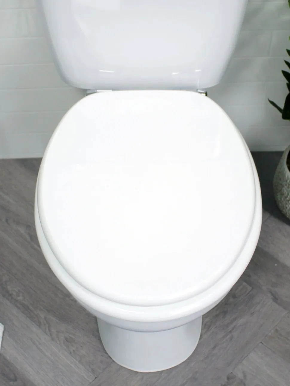 Showerdrape - Oxford houten toiletbril